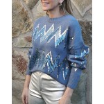 JERSEY AZUL PAILLETTES