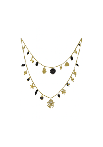 COLGANTE DOBLE NEGRO